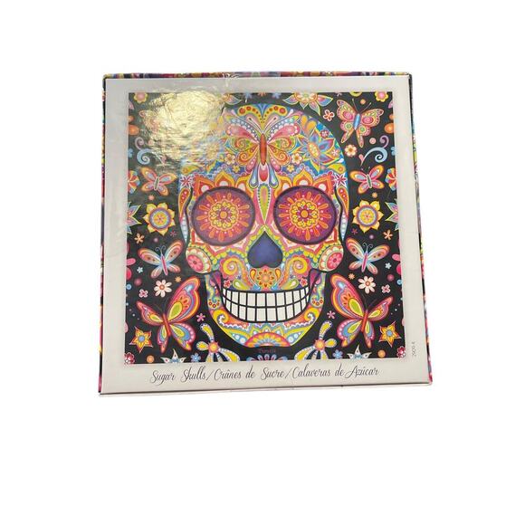Ceaco Jigsaw Puzzle SUGAR SKULLS 750 Piece Day of the Dead NIB SEALED - Picture 4 of 4